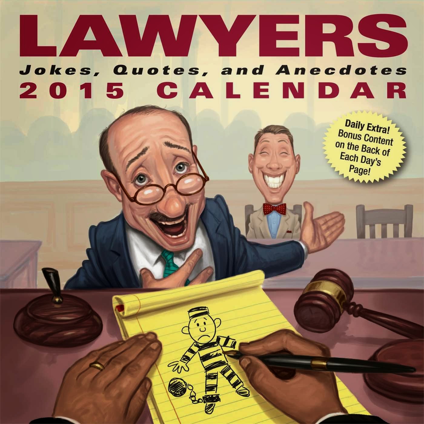 Lawyers 2015 DaytoDay Desk Calendar Best Calendars for 2016