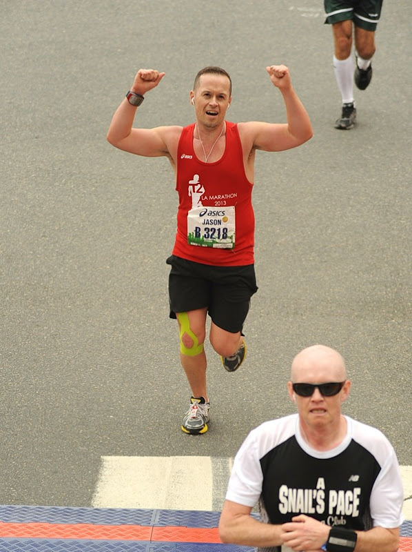 2013 LA Marathon runner 2013 LA Marathon runner