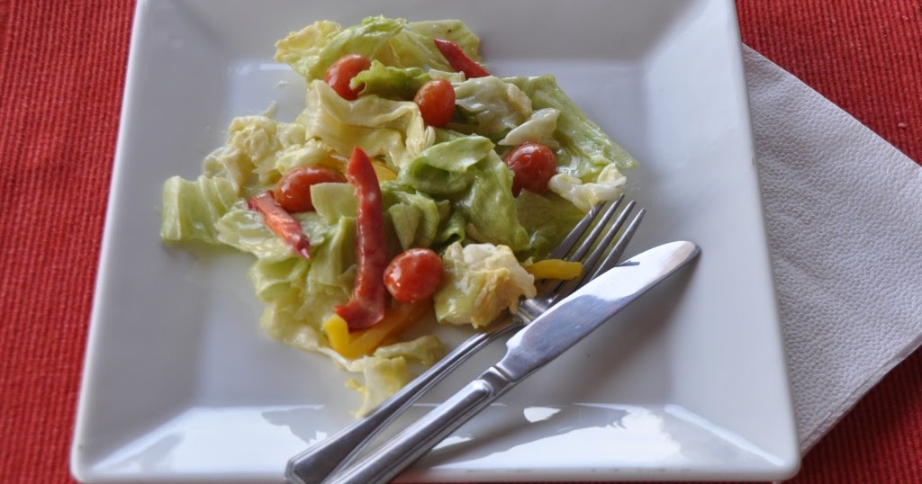 Iceberg Salad Recipe dishaway