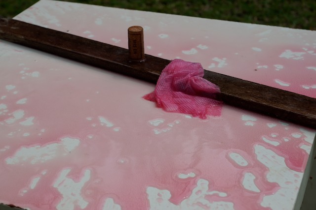 Village Chicken: HC2H3O2(aq) + NaHCO3 (s) --> NaC2H3O2(aq) + CO2(g