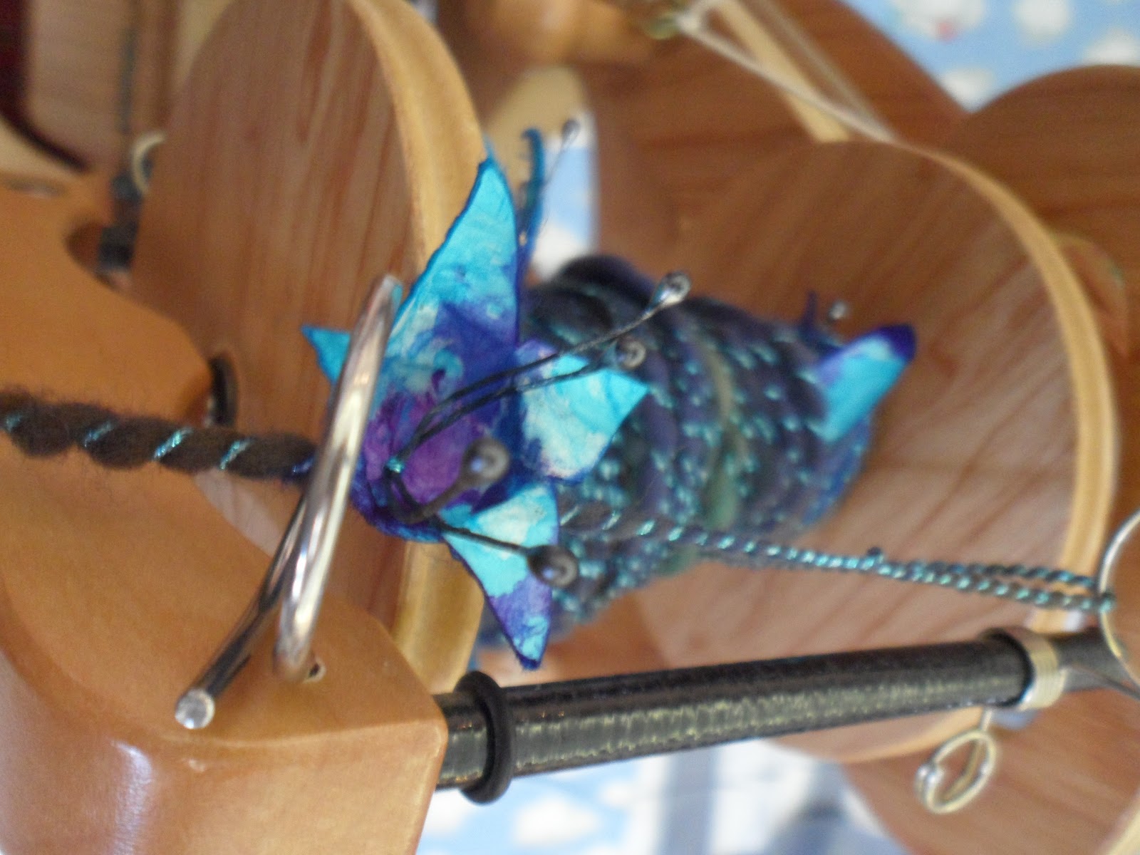 A Flock of Fleece Art Yarn A flock of flowers