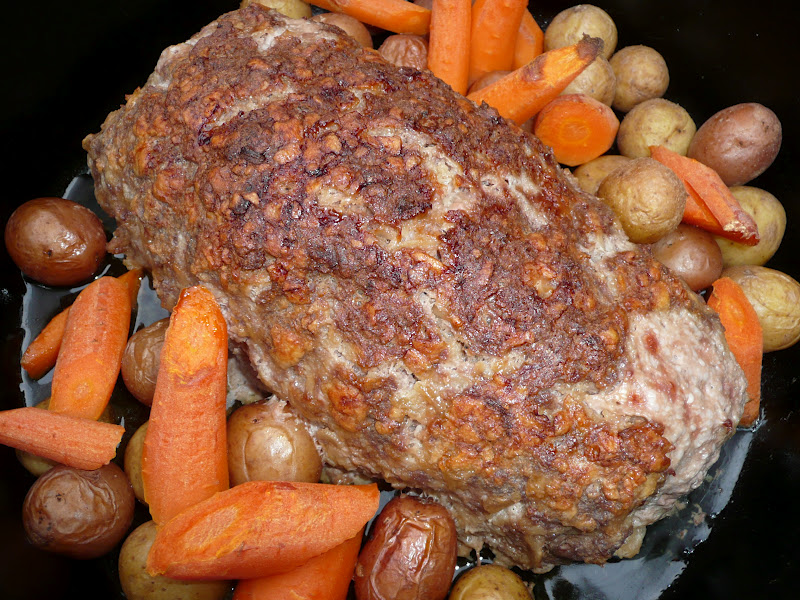 Everyday Dutch Oven California Dip Meatloaf