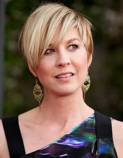 Hair And Tattoos Jenna Elfman Short Hair 2011