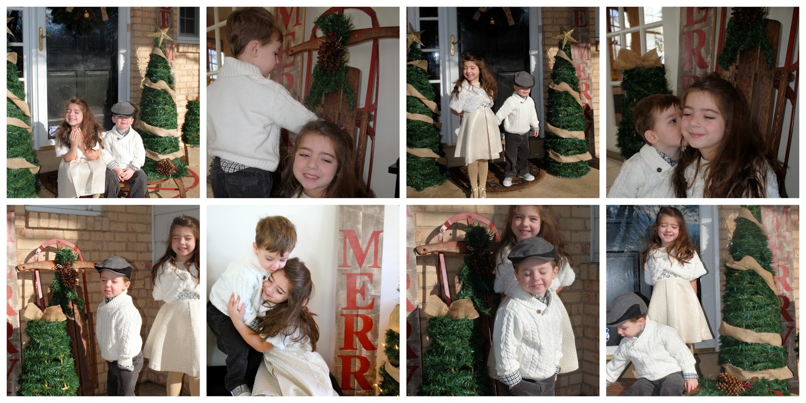 Two It Yourself DIY Cheap Photo Cards for Christmas