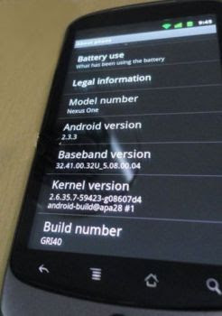 Android 2.3.3 Comes For Nexus S