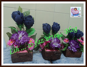 TRIO TULIPAS EM E.V.A