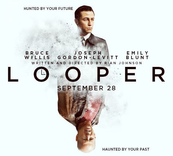Joseph GordonLevitt looks different in Looper the BEST MOVIE REVIEWZ