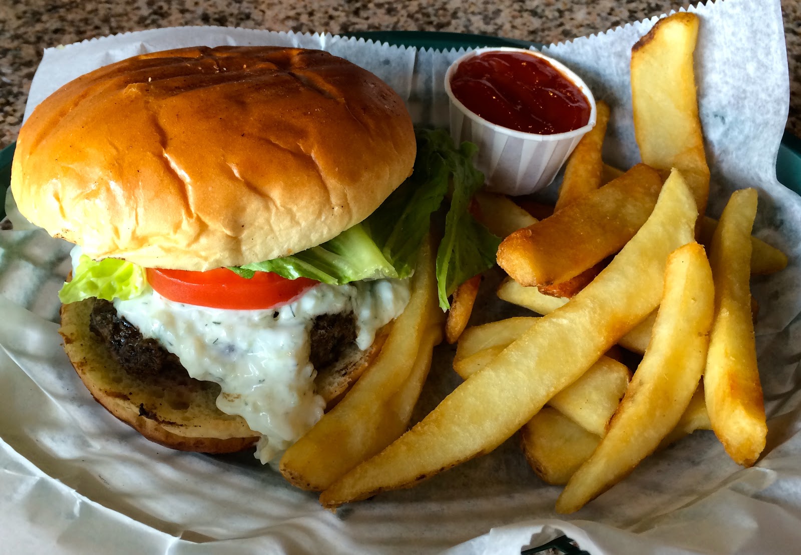 Blue Skies for Me Please Mooney's Mediterranean Cafe Restaurant Review