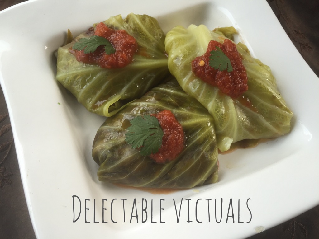 Delectable Victuals Steamed Cabbage Rolls