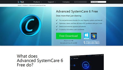 Advanced SystemCare 6 Free, Cleaning and Tweaking