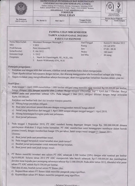 Contoh Soal Tes Masuk Unpam Jurusan Manajemen Contoh Soal Terbaru