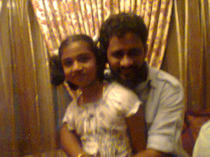 MY DAUGHTER GOWRI WITH MR.RESOOL POOKKUTTY