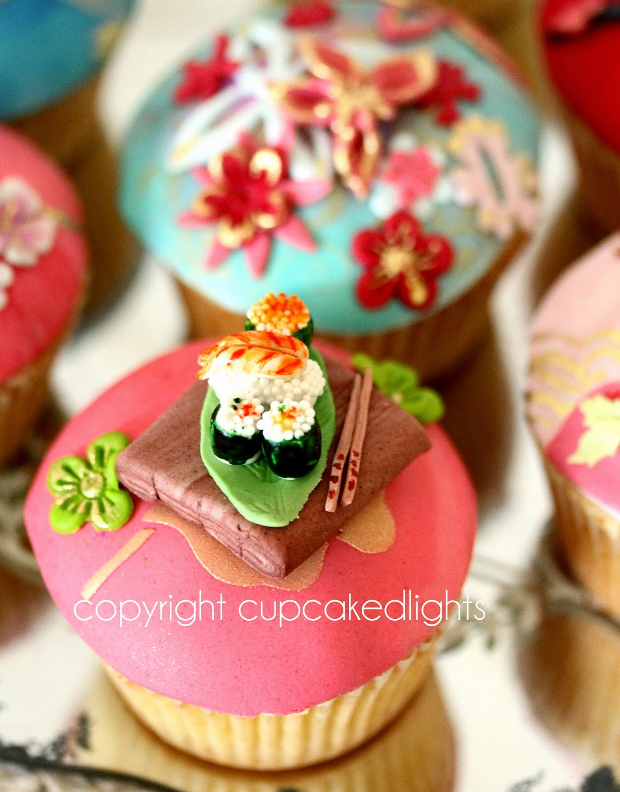 cupcake d'lights {South Africa}: japanese inspired cupcakes