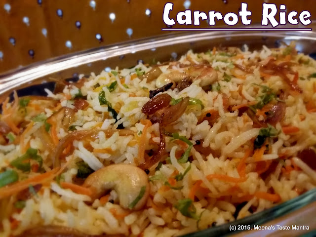Carrot Rice 