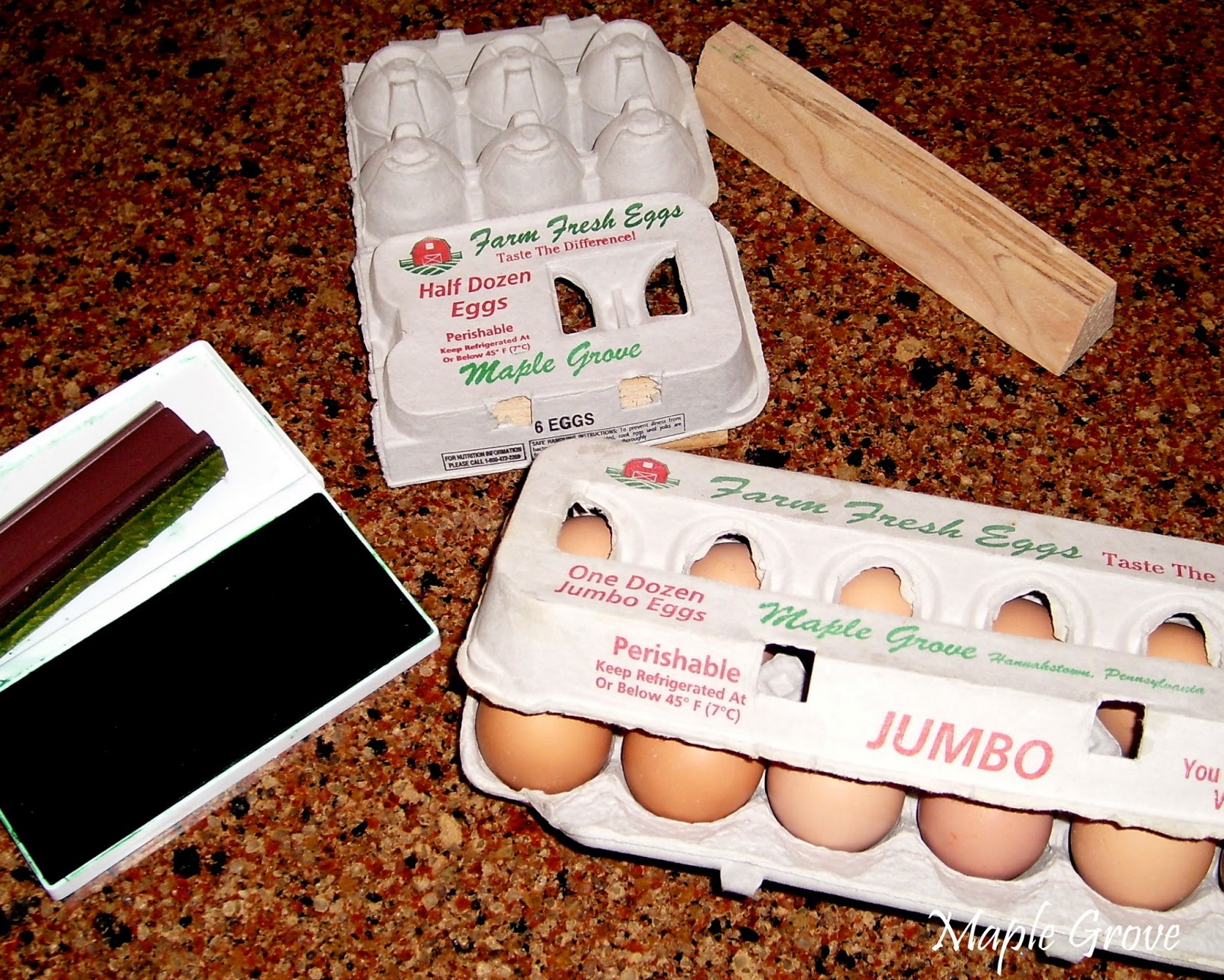 Maple Grove Print Your Own Egg Cartons