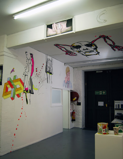 Nicola Williams, Paul Westcombe Mural , Wall Installation Gulsh