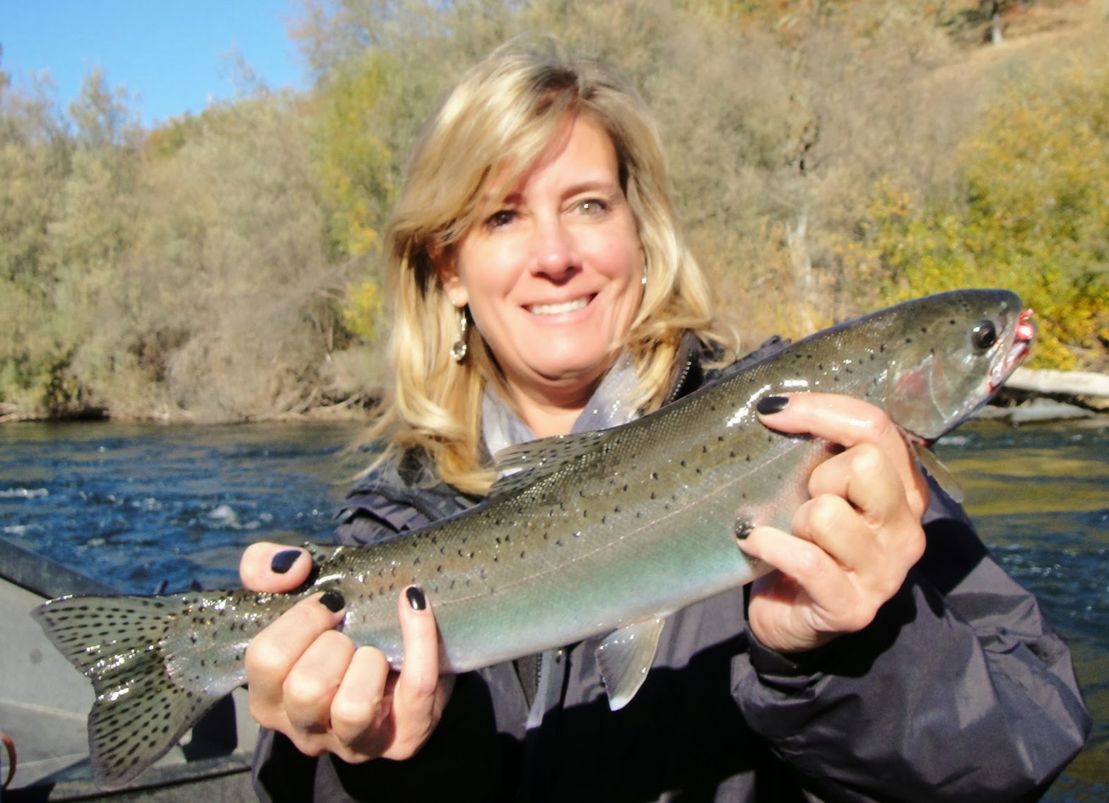 Your Oregon Fishing Guide Catching Steelhead and Coho with Lorre and