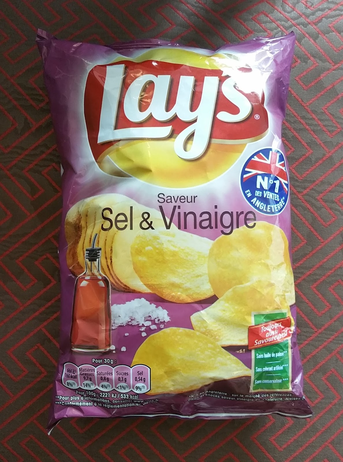The Chip Report Lay's France Sel & Vinaigre