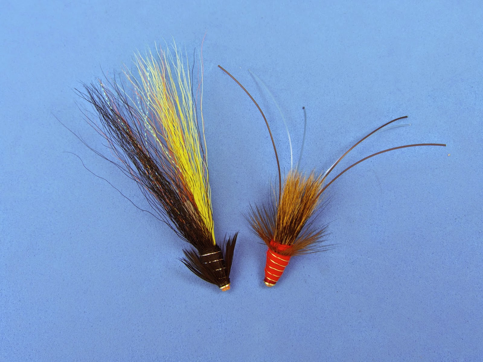 GERMAN SNAELDA SALMON FLIES ON TUBES