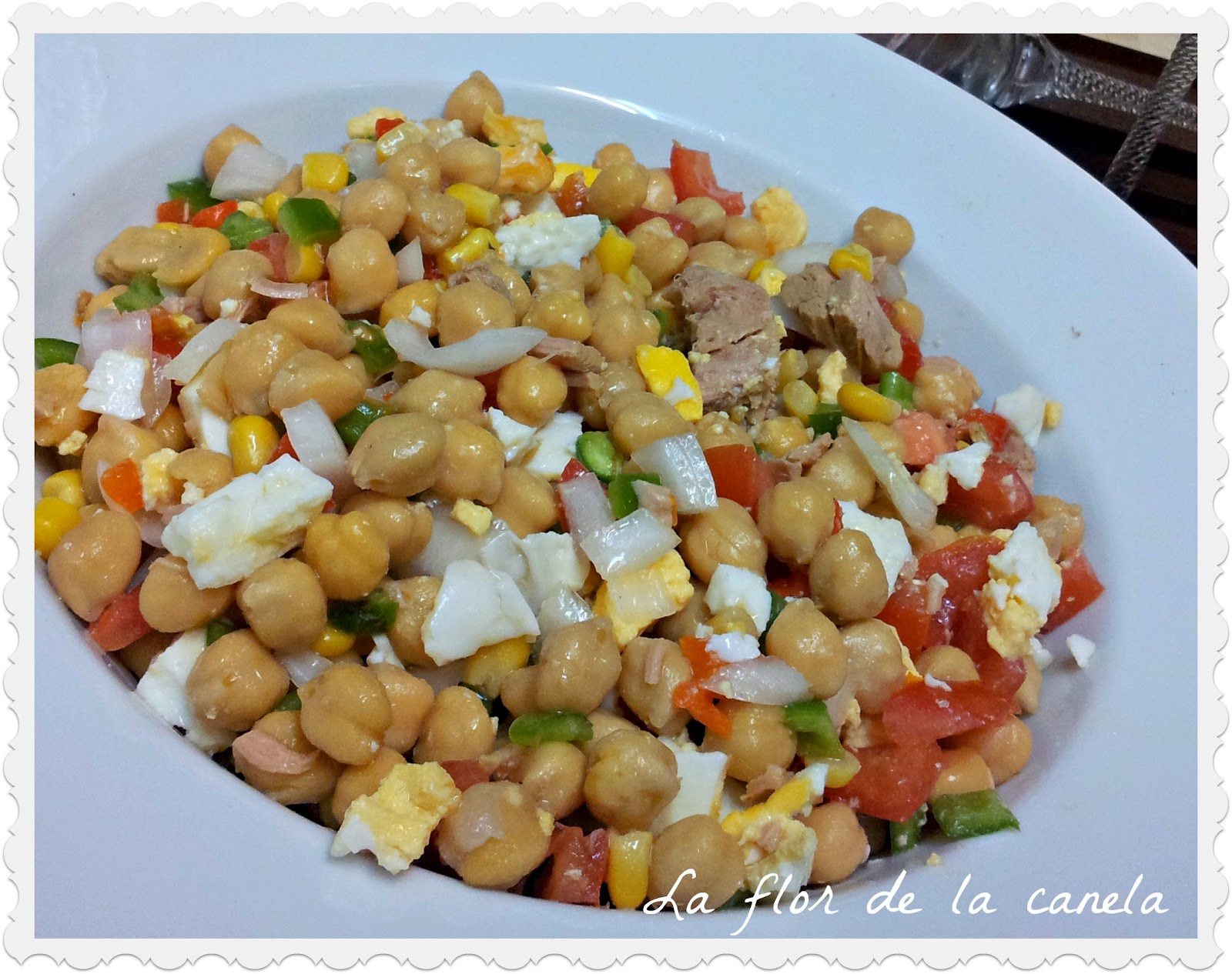 Ensalada de garbanzos