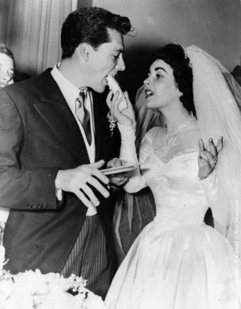 Check Out What Elizabeth Taylor and Conrad Hilton Looked Like  on 5/6/1950 
