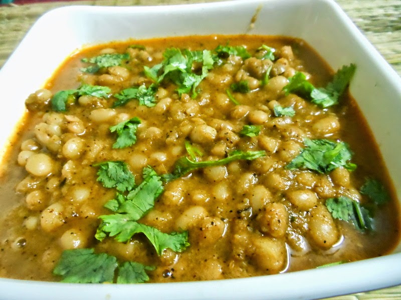 ReViNa's rasoi magic NAVY BEANS/WHITE BEANS CURRY