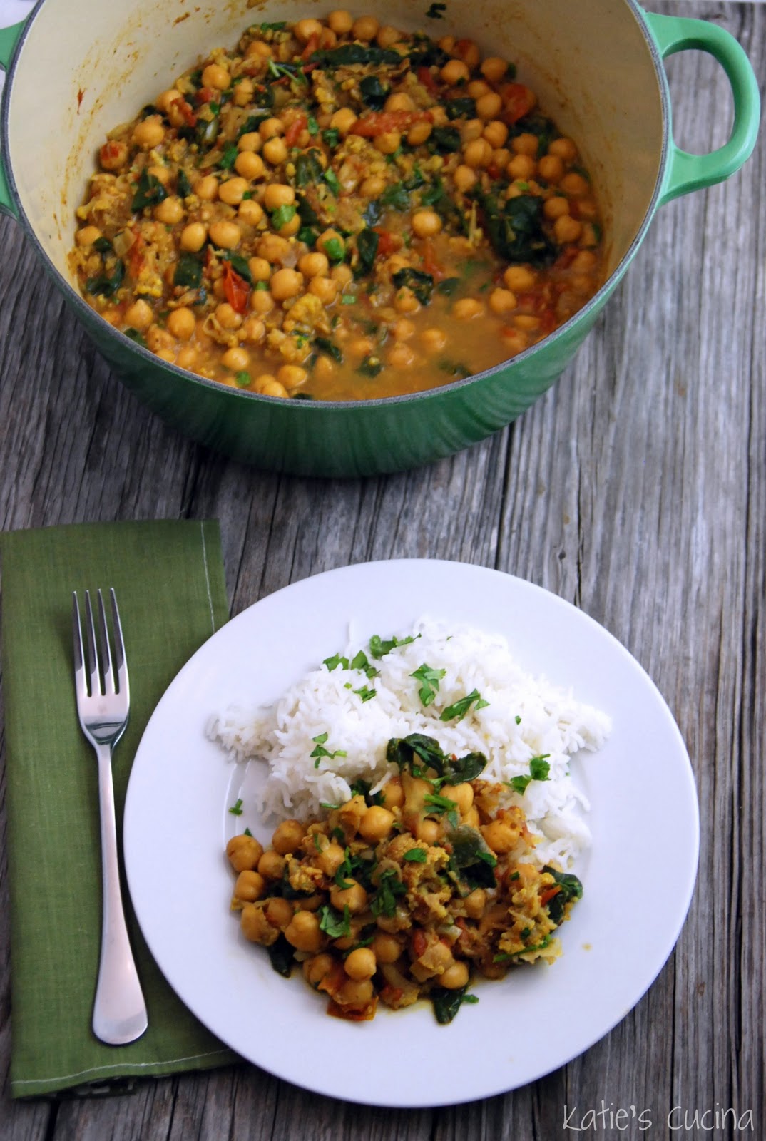 Chickpea Curry Katie's Cucina