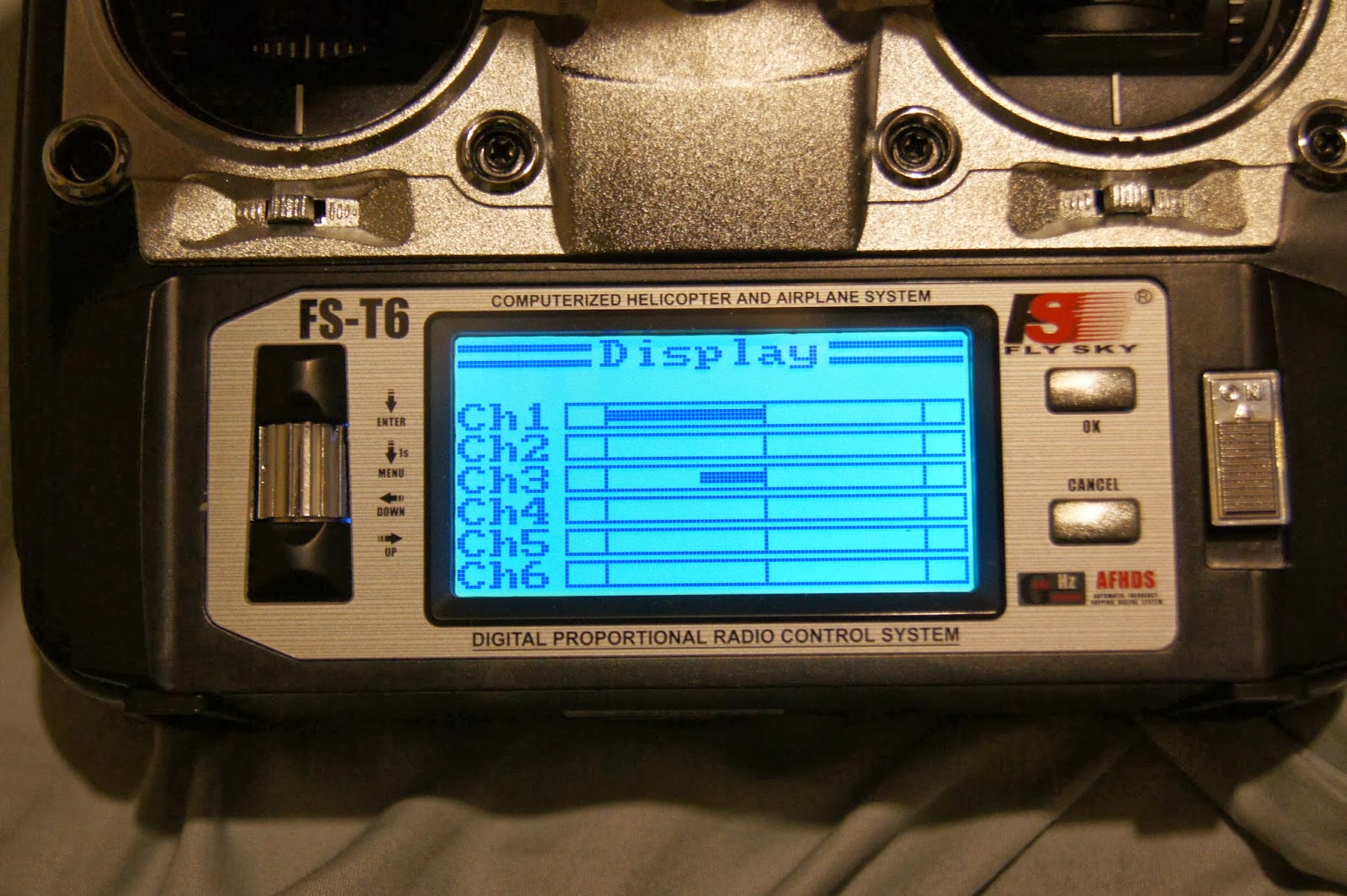 Woody's Time. Program a Flysky FsT6 with Dual Aileron Servos