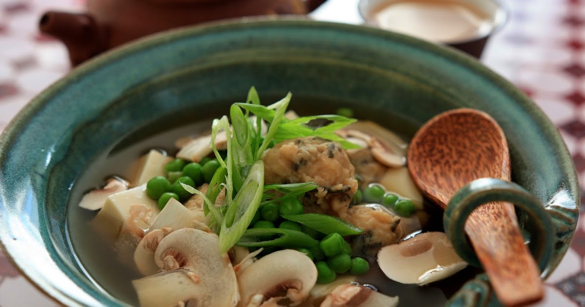 bakso ayam nori [ ChickenNori Meatball Soup ] Pimentious