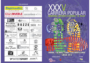 Díptico de la XXXV Carrera del Viejo (portada)