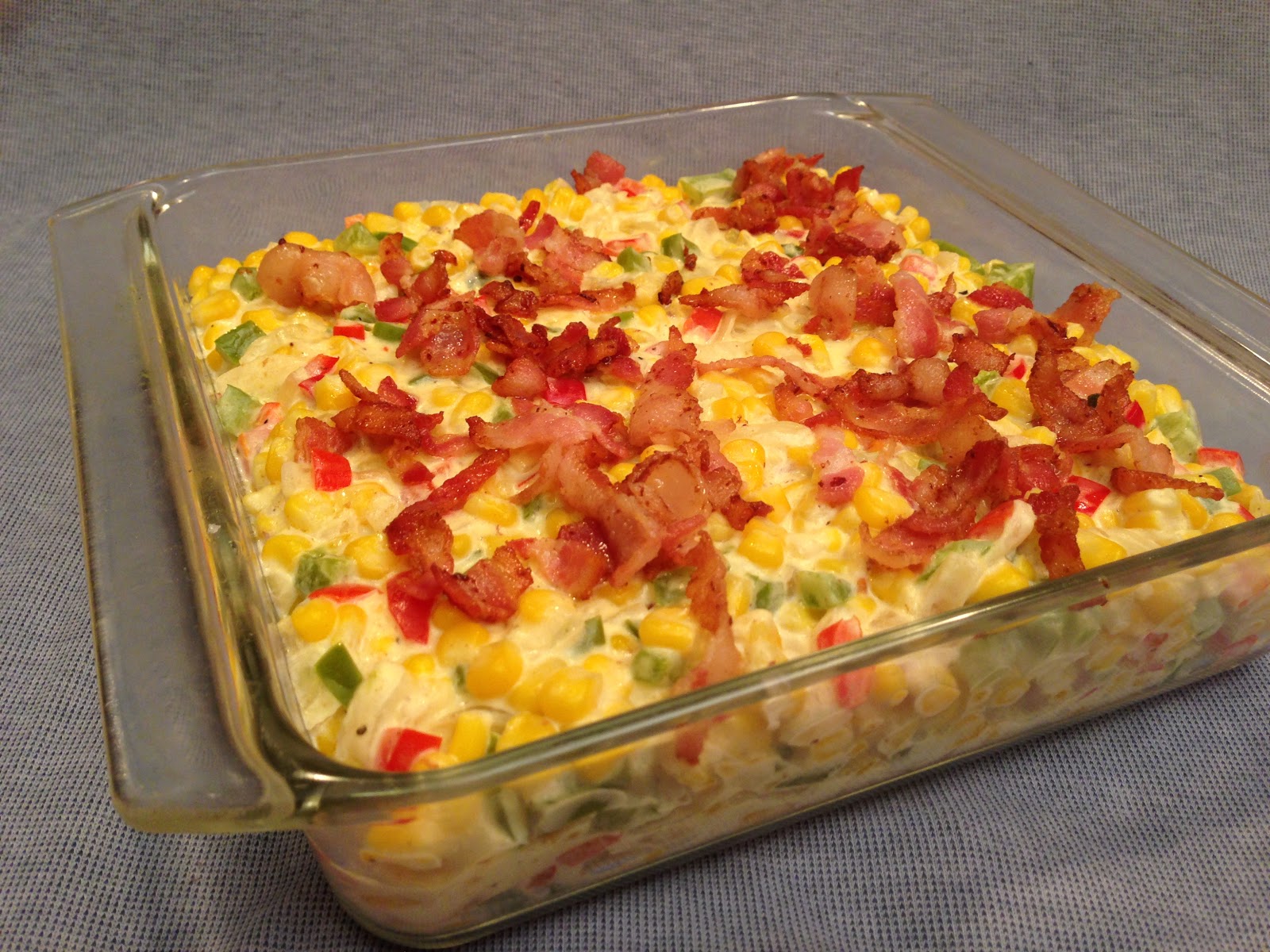 Cooking with Joey Creamy Fried Confetti Corn