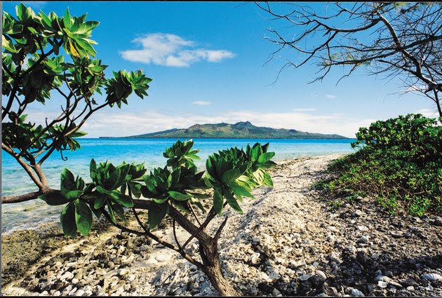 TUBUAI l'île de l'abondance (sable récolté sur l'île)