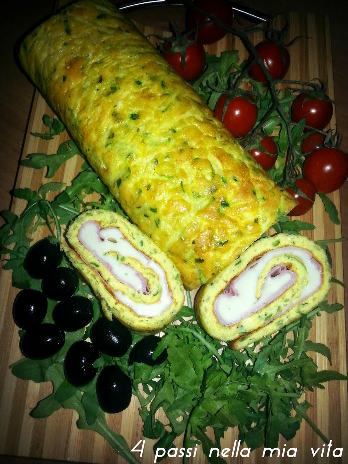 Il Gargano in pentola. By Fra' Secondi piatti Rotolo di frittata alle