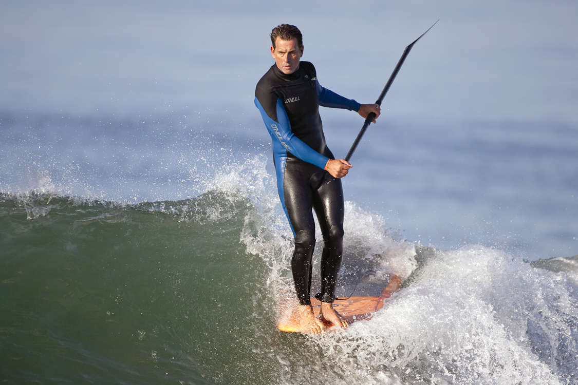 Stand Up Paddle Surfing Ripping Ted Robinson shots by Peter Brouillet board by Tim Stamps