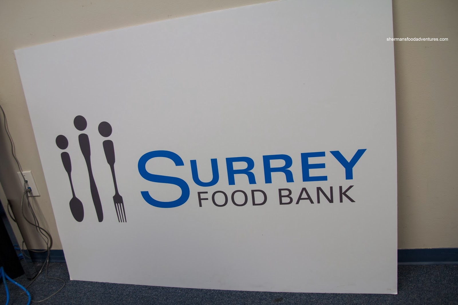 Sherman's Food Adventures Surrey Food Bank