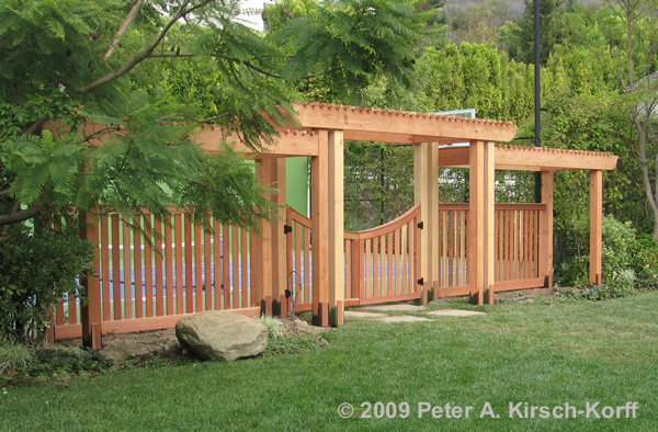 Garden Arbor With Gate | Autumn Weddings Pics