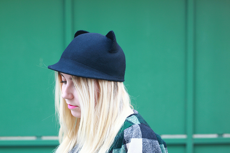 chapeau avec oreilles