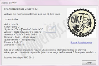 FMC Windows Image Viewer v1.8.3 Descargar programa portable visor gifs animados FMCWindows Image Viewer v1.8.3