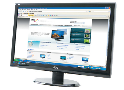 happy blog info: Review LCD AOC e2450Swh