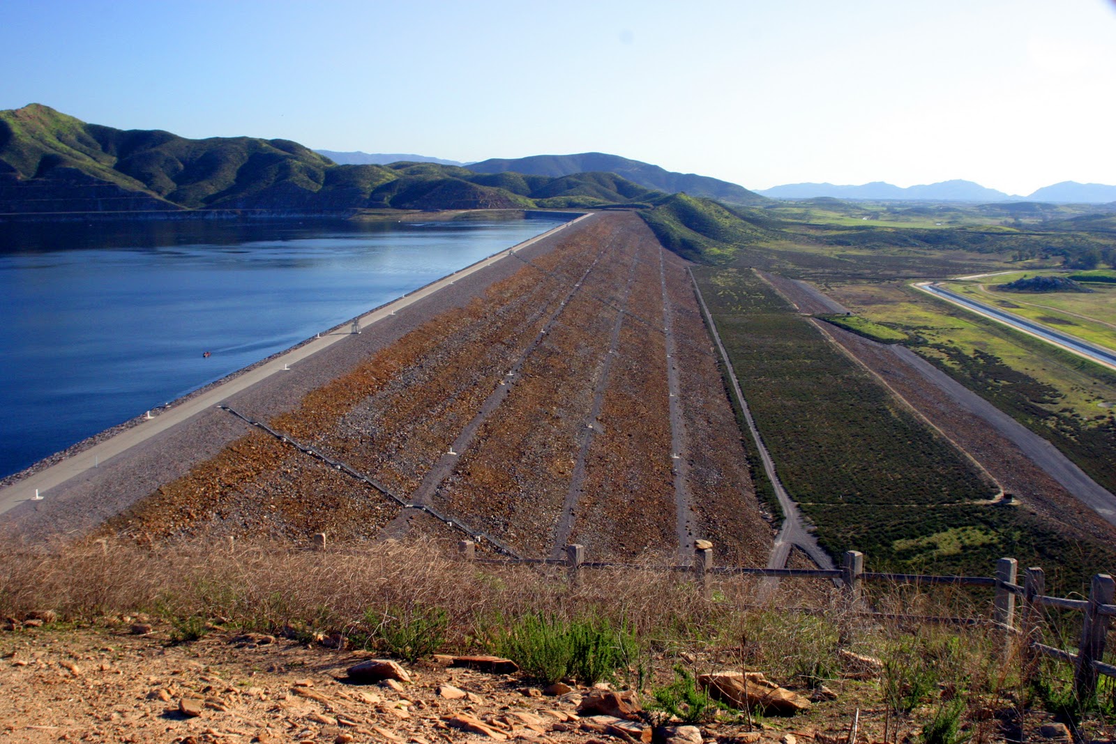 Dan and Eileen on the go Diamond Valley Lake
