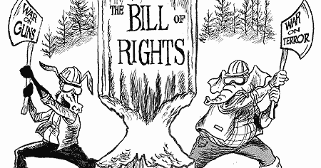 bill of rights political cartoon