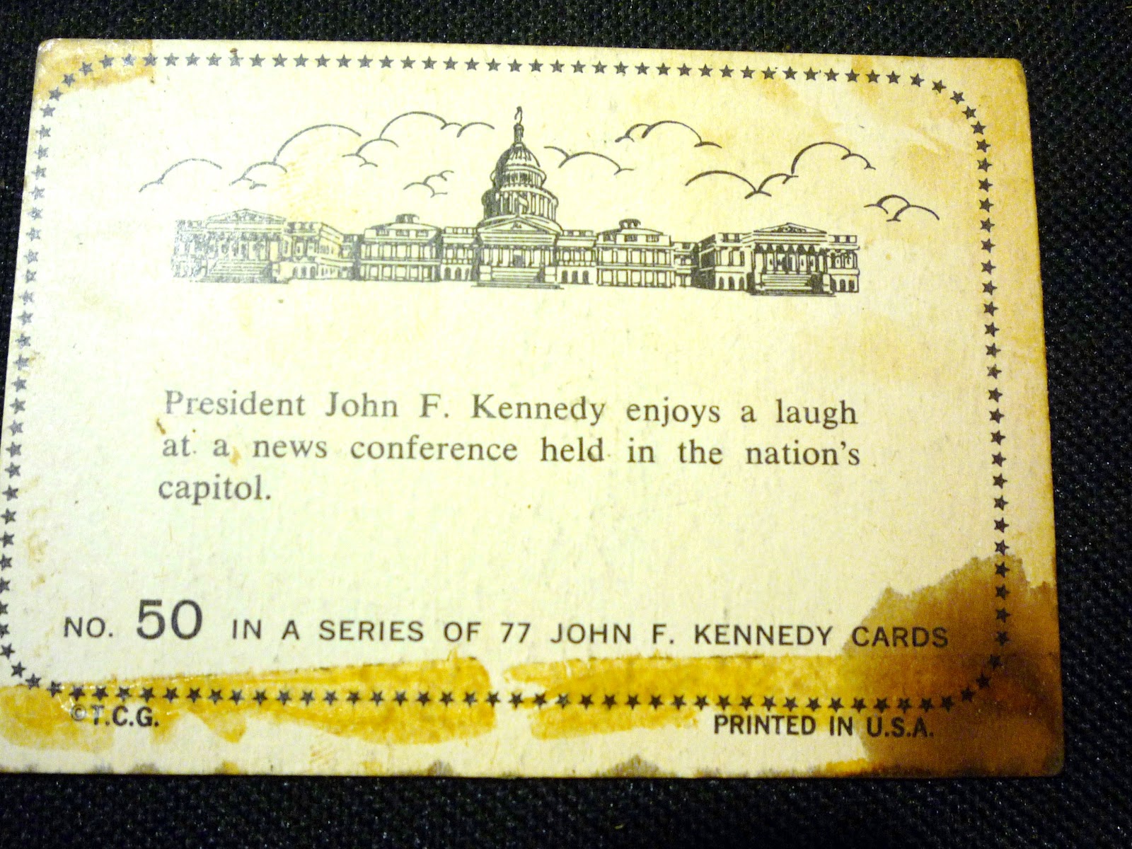 North Flea Markets John F Kennedy Cards