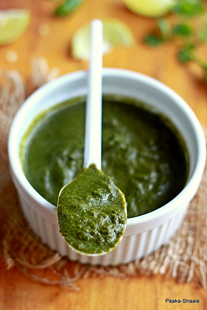 PaakaShaale Mint coriander chutney