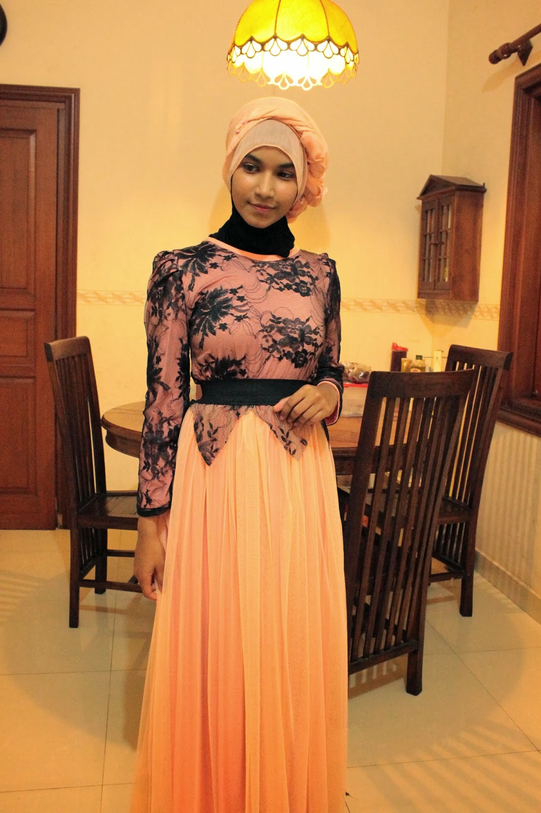 how to wear hijab for party