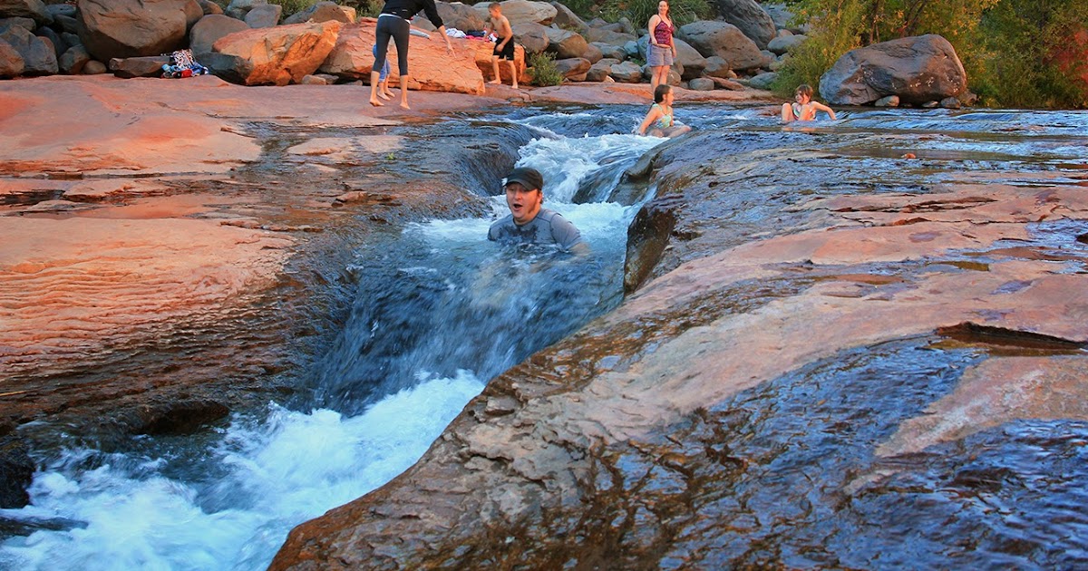 Slide Rock State Park. Sedona Arizona Adventures in Southern California
