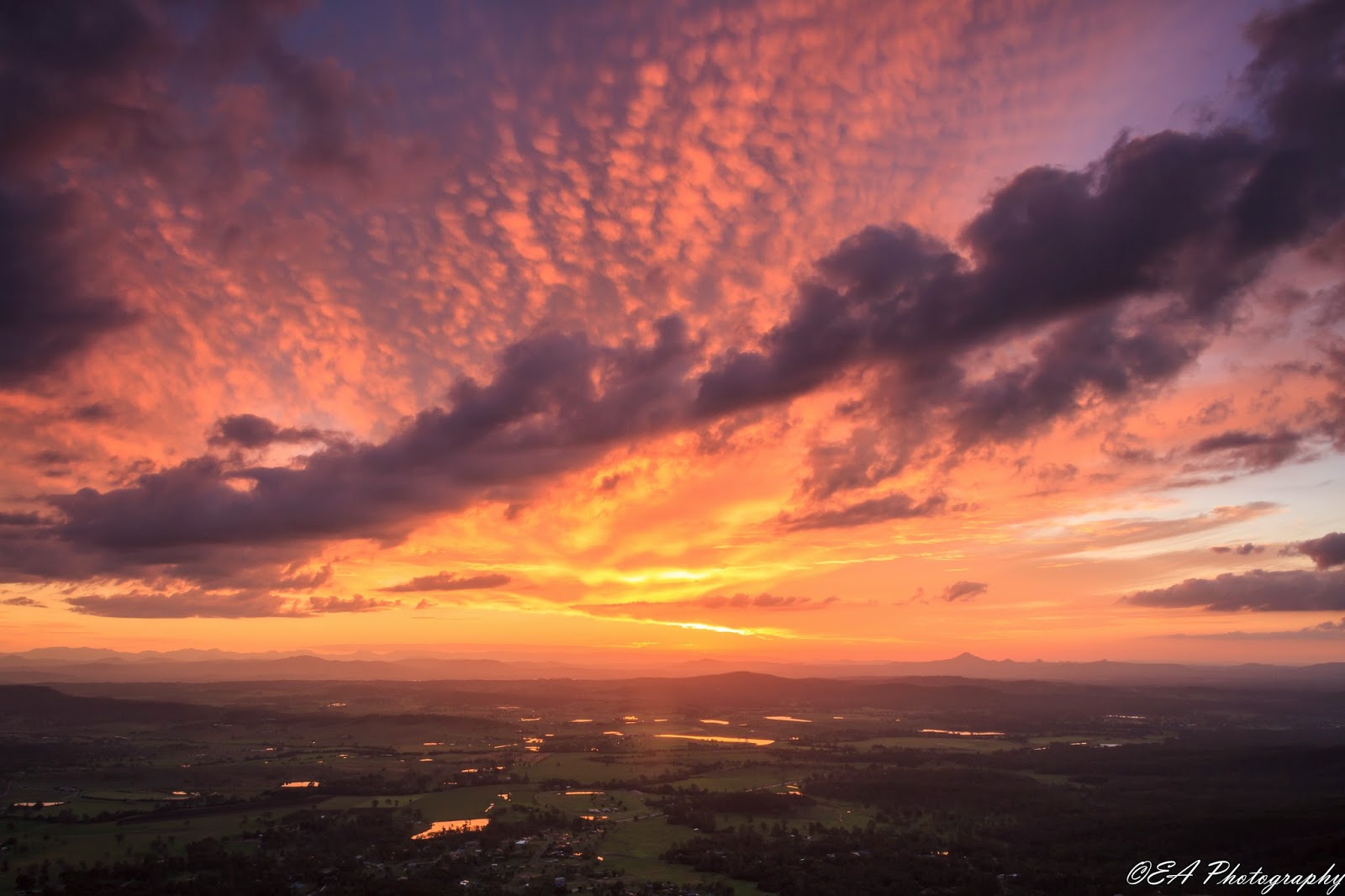 The Greatest of These is LOVE Mount Tamborine skies