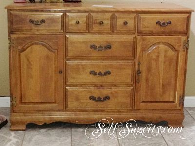 light wood dresser