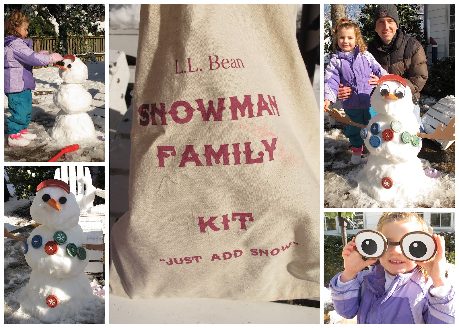 Snowman Family Kit  Games & Outdoor Toys at L.L.Bean
