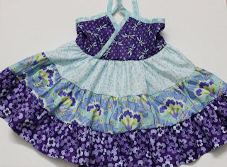 Tiered Dress Sewing Pattern Front