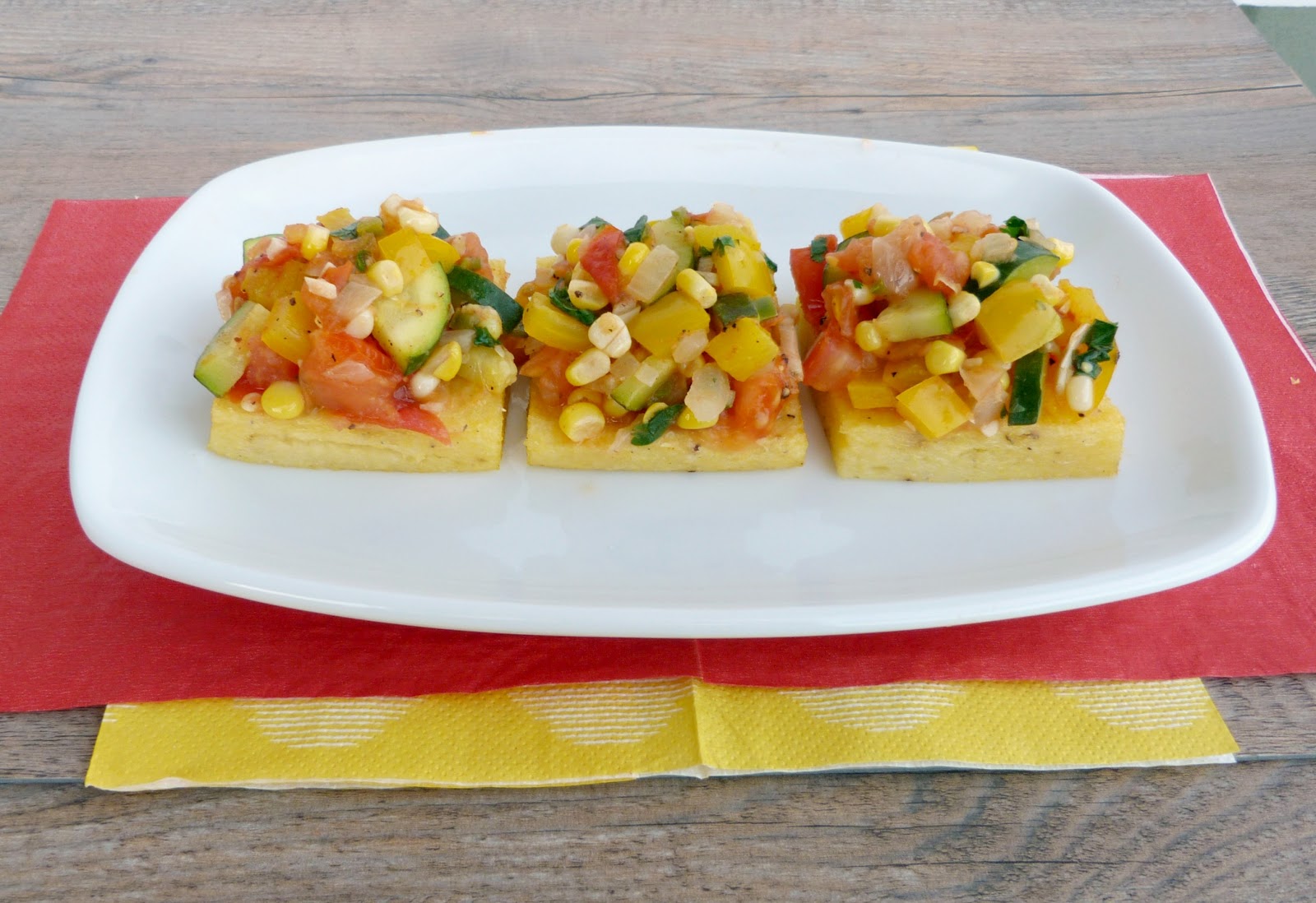 polenta toppings appetizer recipes